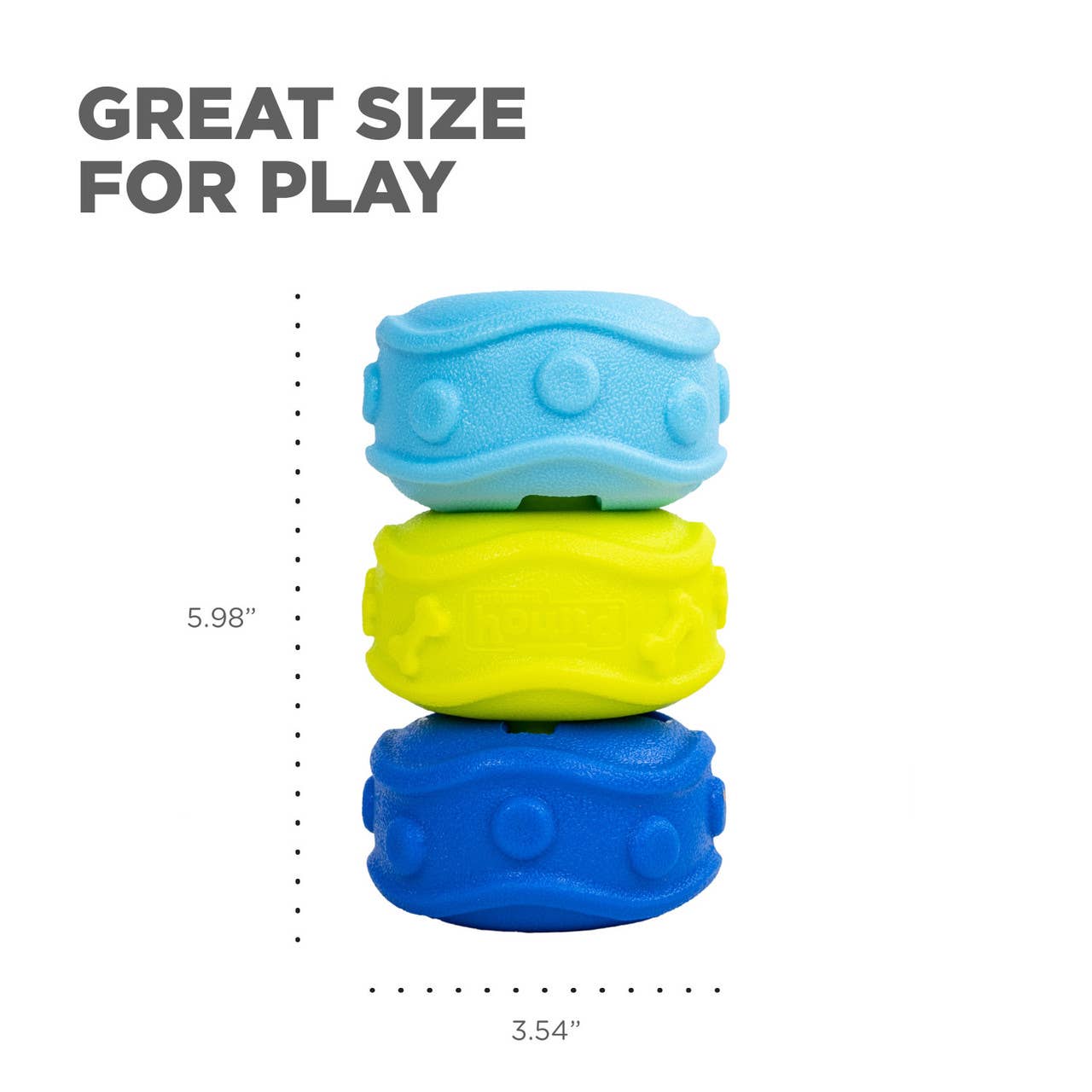 Outward Hound Locking Discs Dog Treat Dispenser Toy