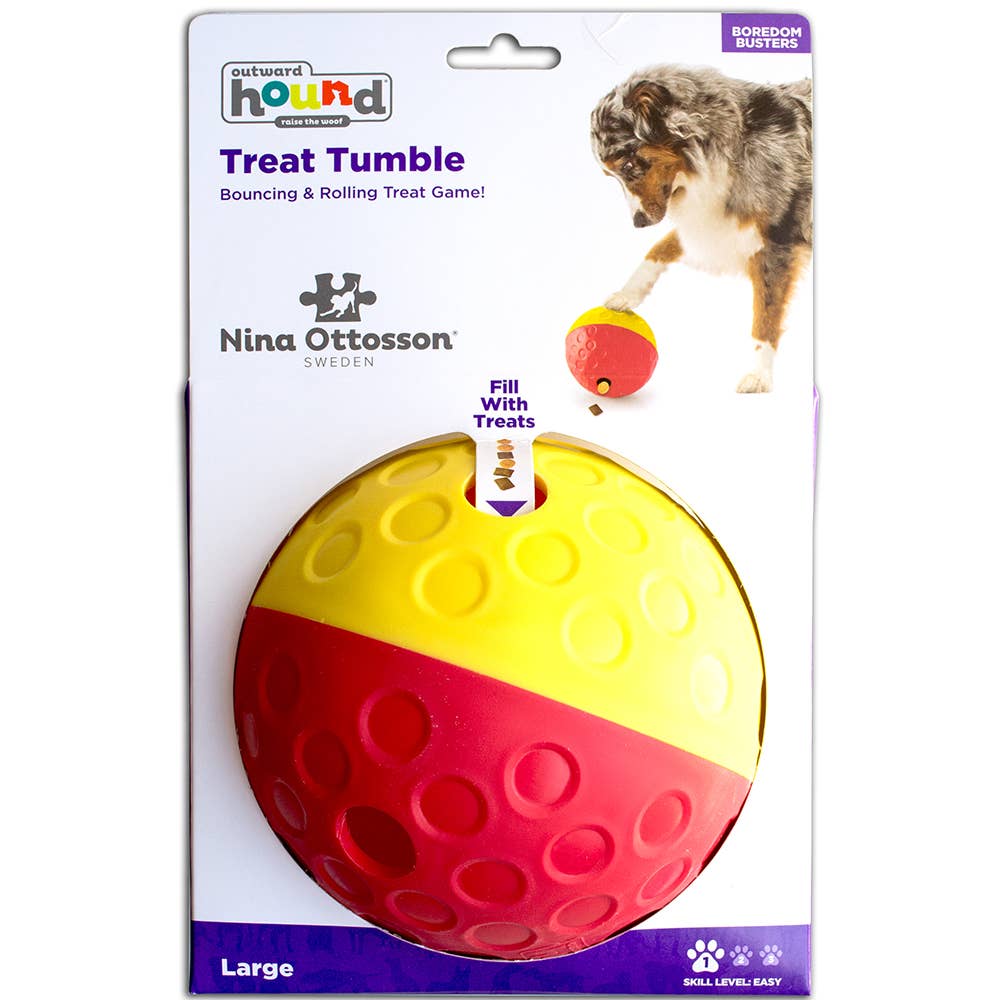 Nina Ottosson Treat Tumble Interactive Dog Puzzle