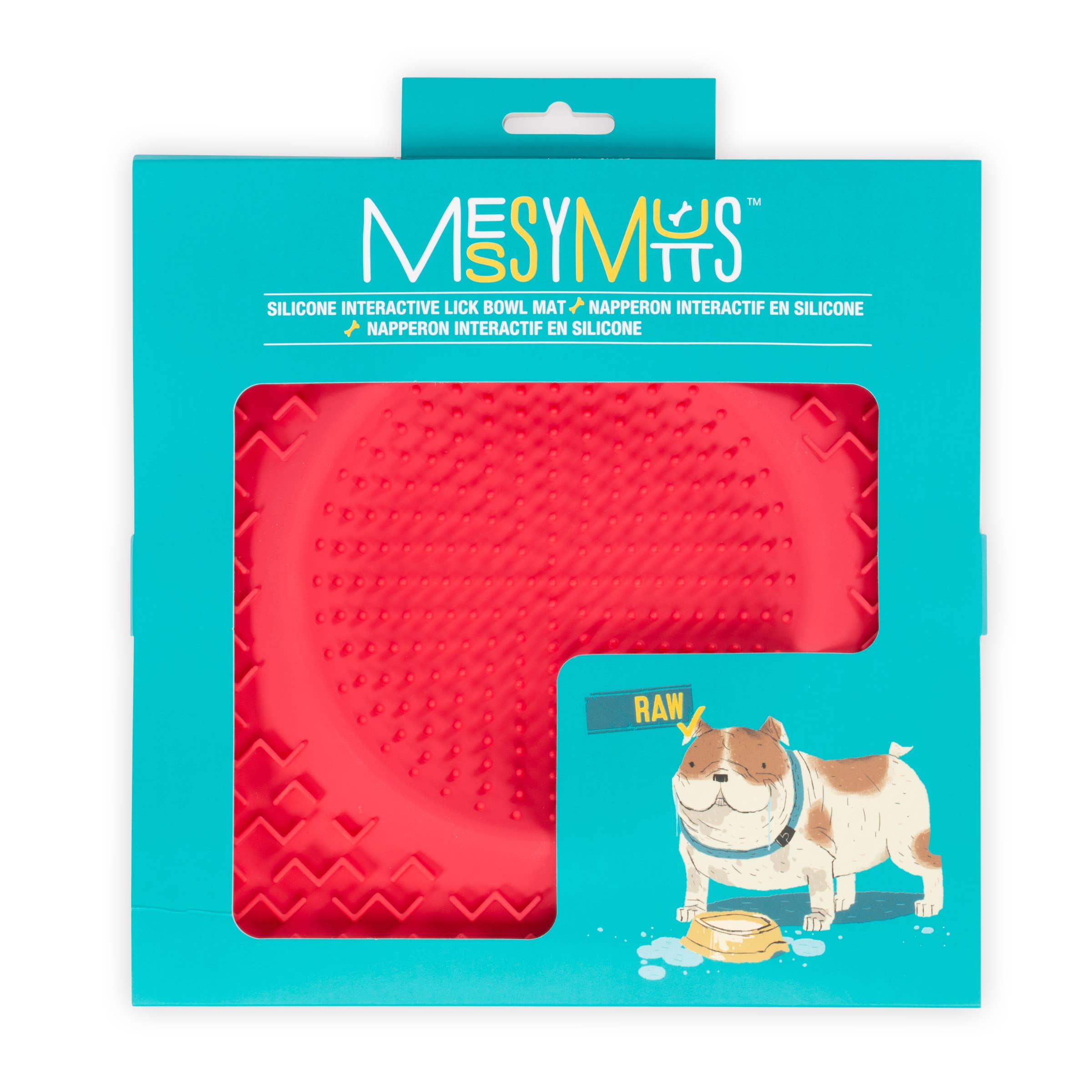 Messy Mutts Silicone Therapeutic Lick Bowl Mat