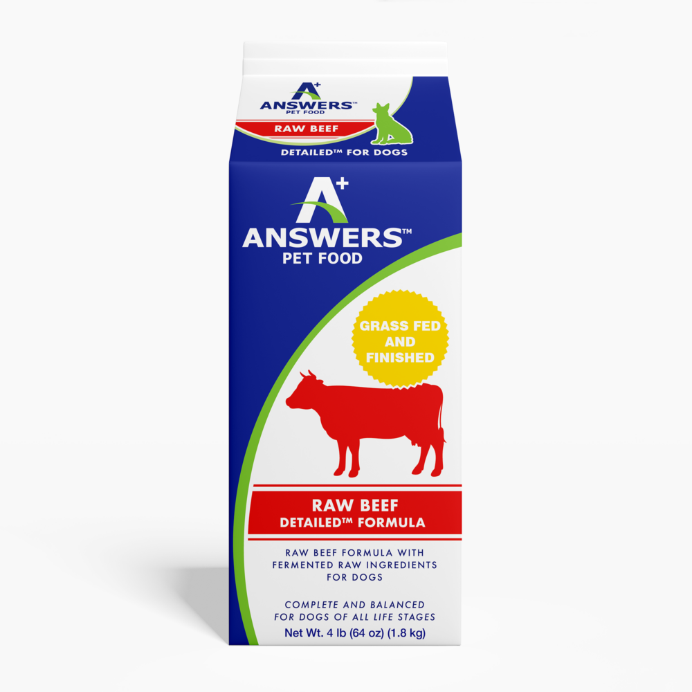 Answer's Plus Frozen Beef-Detailed Formula
