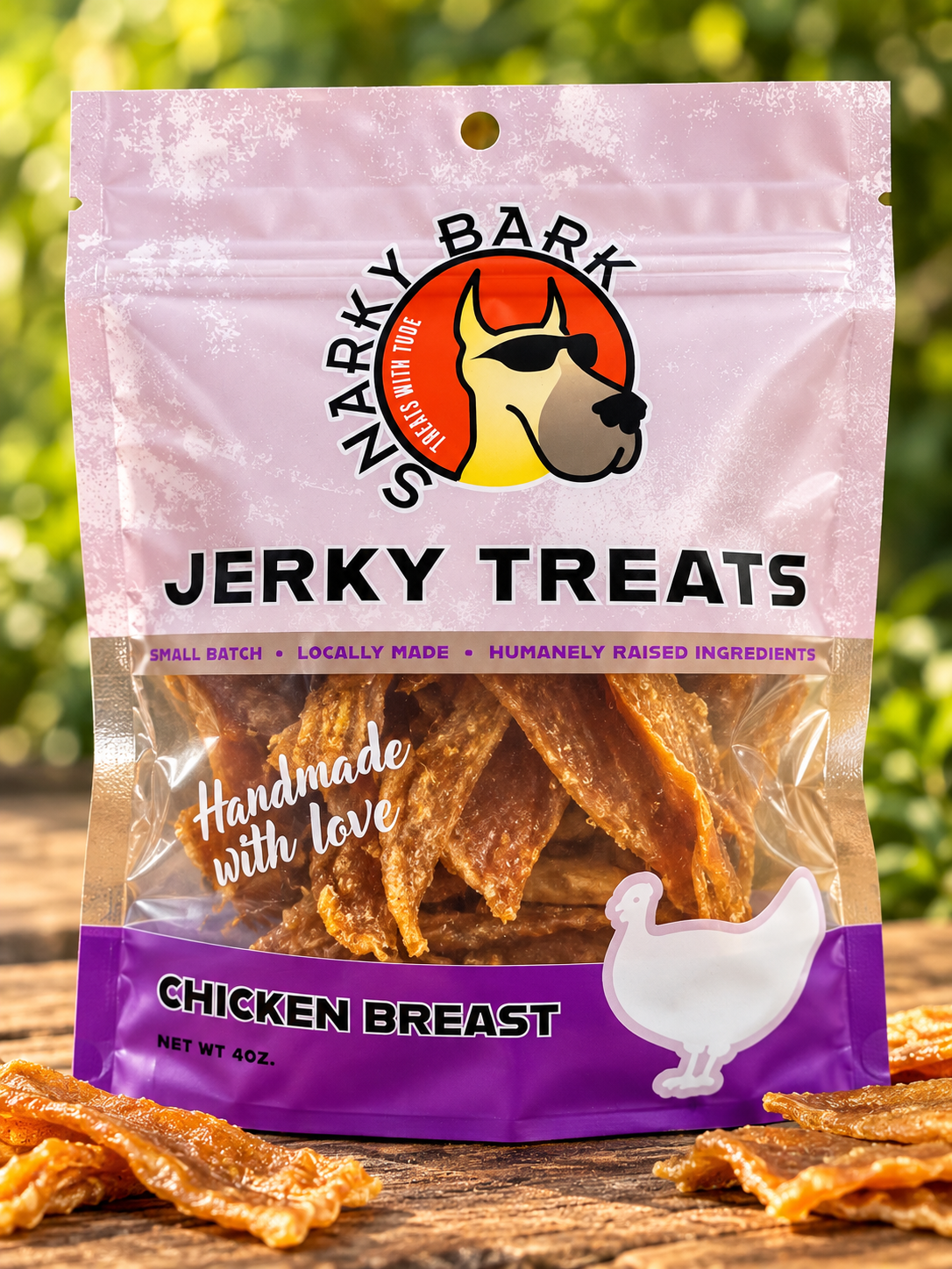 Snarky Bark Chicken Breast Jerky