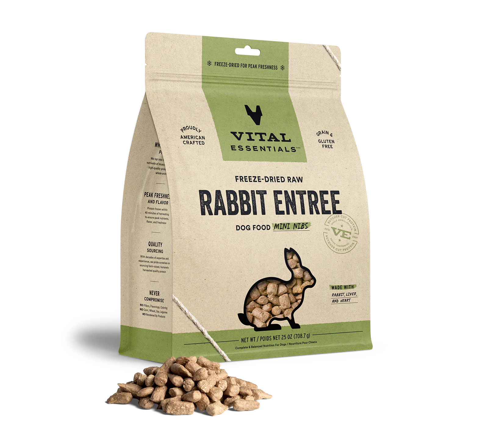 Dried Rabbit Entree Mini Nibs