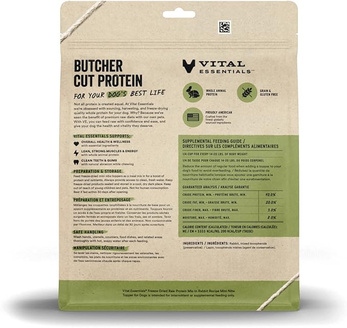 Rabbit Freeze Dried Protein Mix in