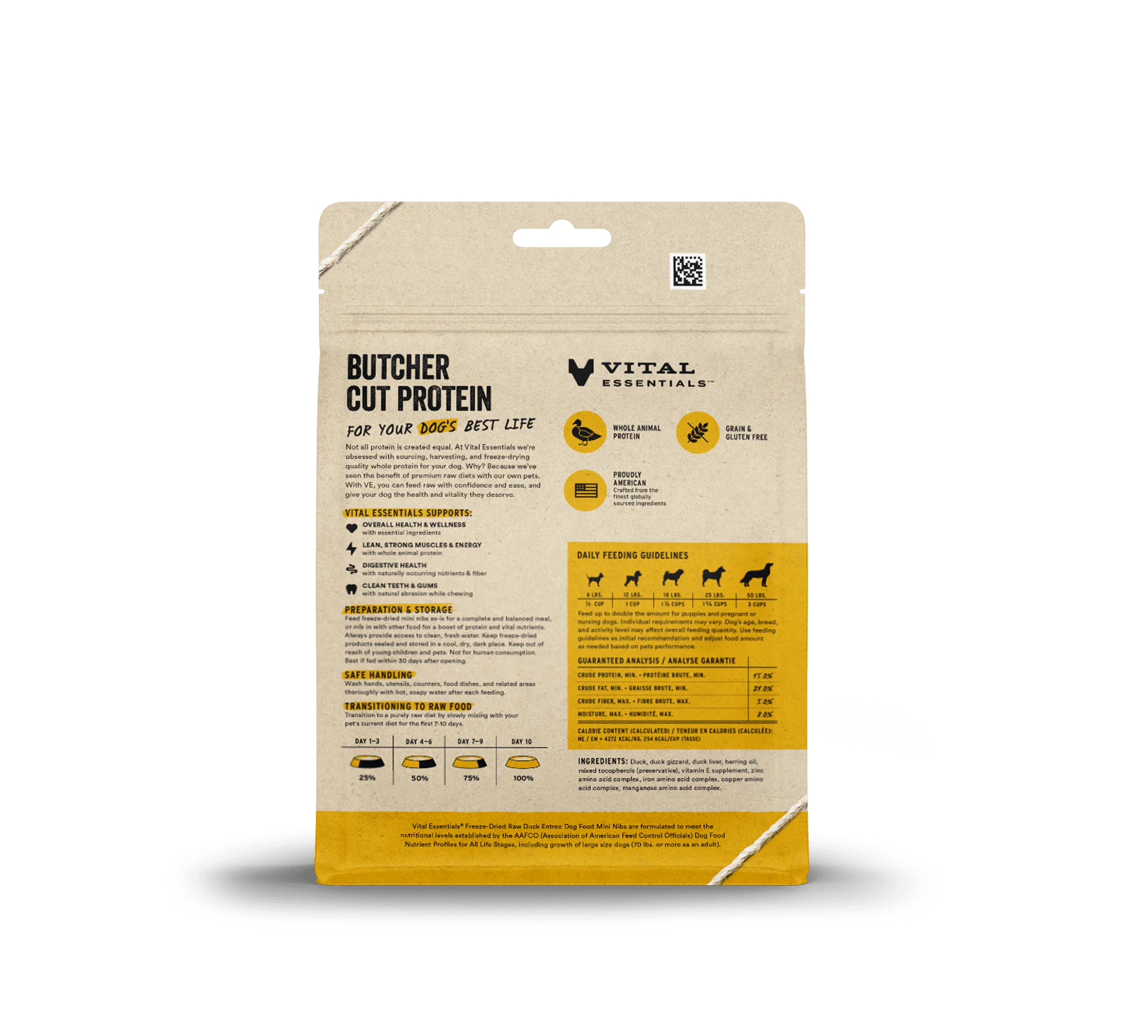 Vital Essentials Duck Entree Mini Nibs