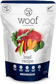 New Zealand Woof Air Dried Beef Recipe Dog Food