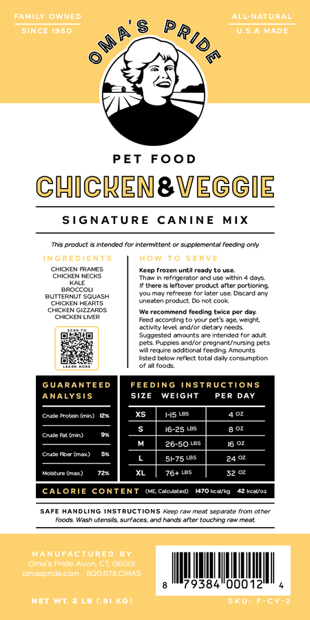 Chicken & Veggie Mix
