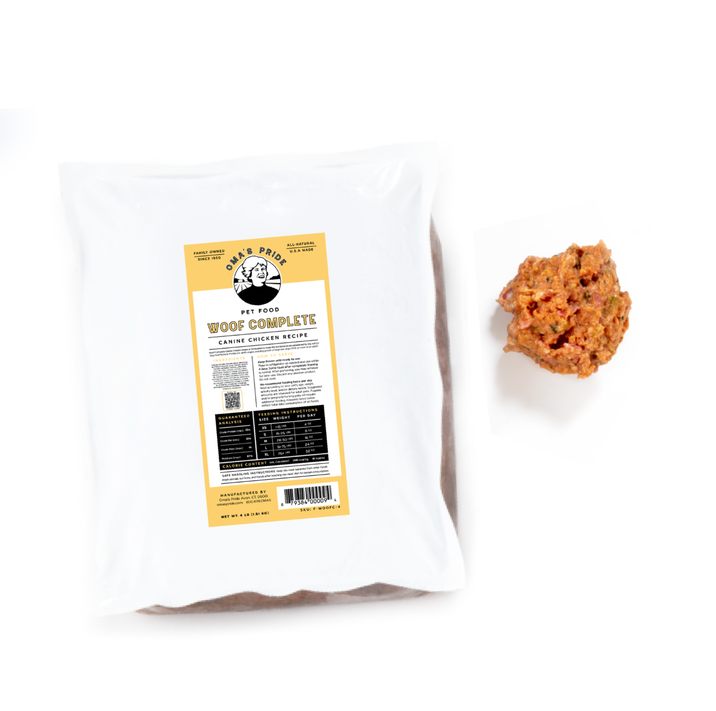 Woof Complete Canine Chicken Recipe