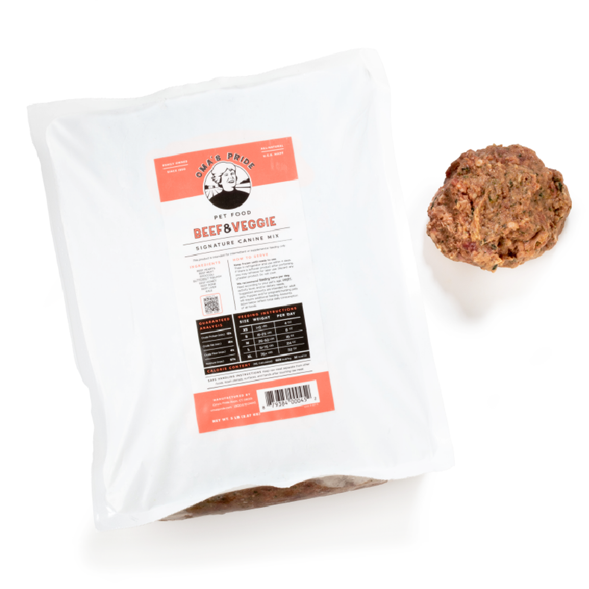 Beef & Veggie Mix 2#
