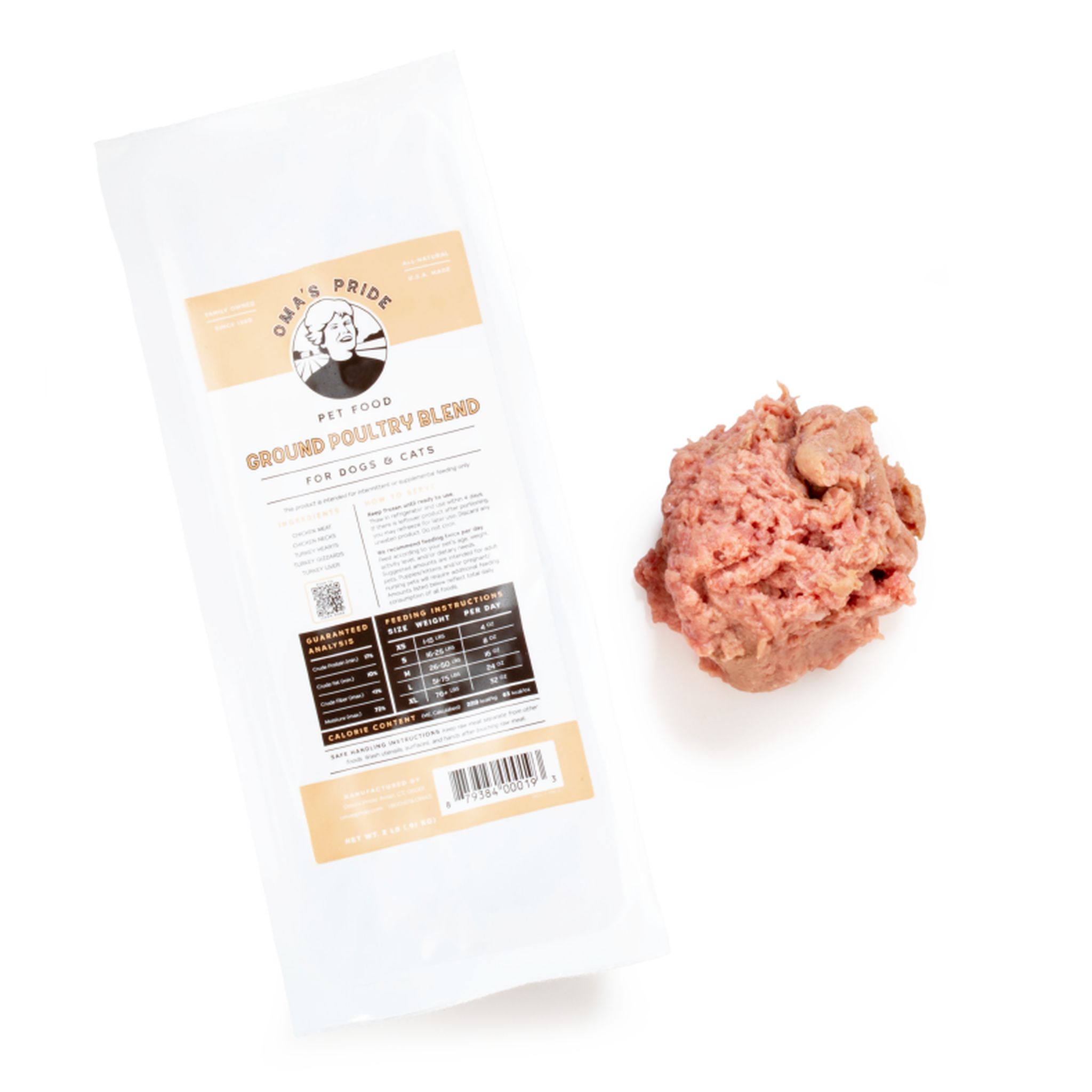 Ground Poultry Blend 2#