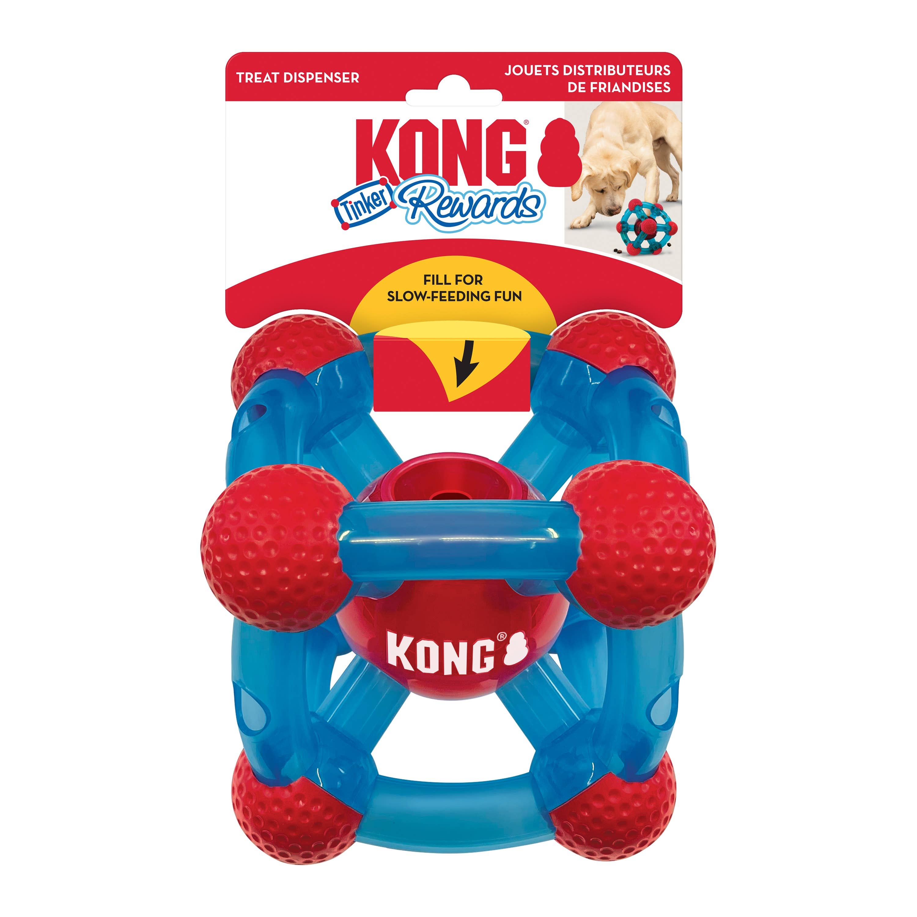 KONG® Rewards Tinker Dog Enrichment Toy Md/Lg