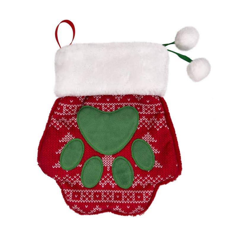 KONG Holiday Stocking Paw Large