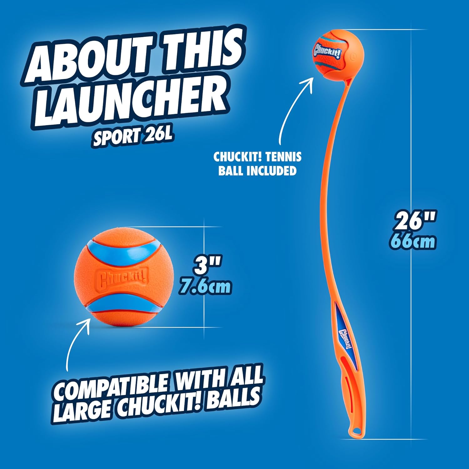 ChuckIt Dog Sport Launcher 26L