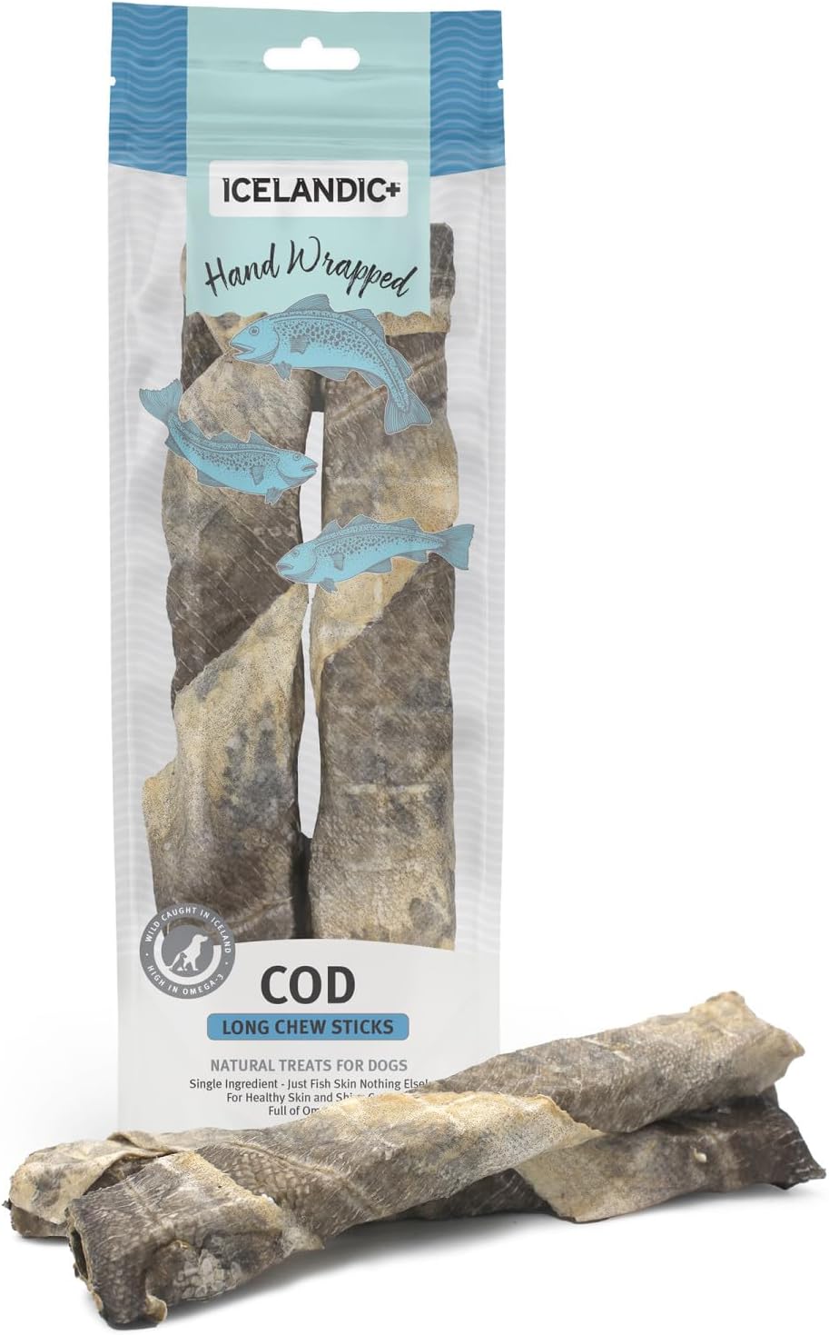 Cod Long Chew Sticks 2-pack