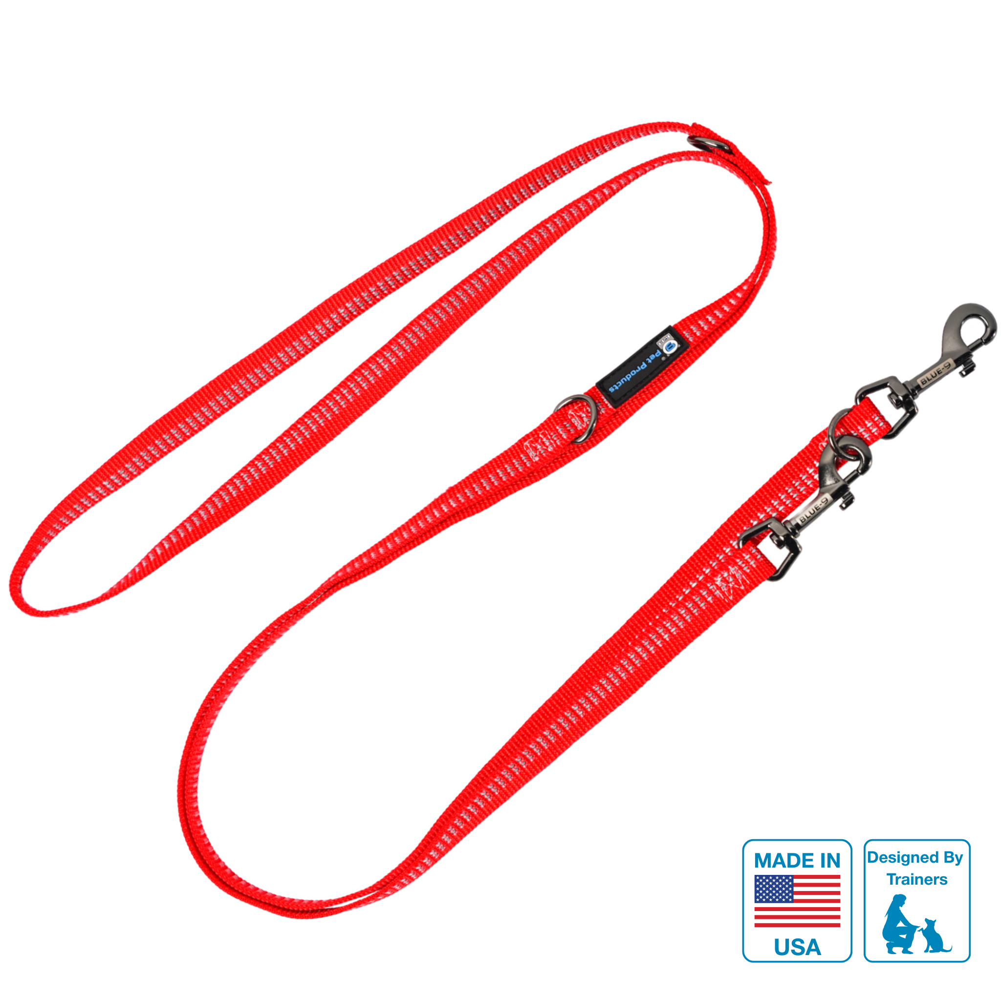 Reflective Multi-Function Leash