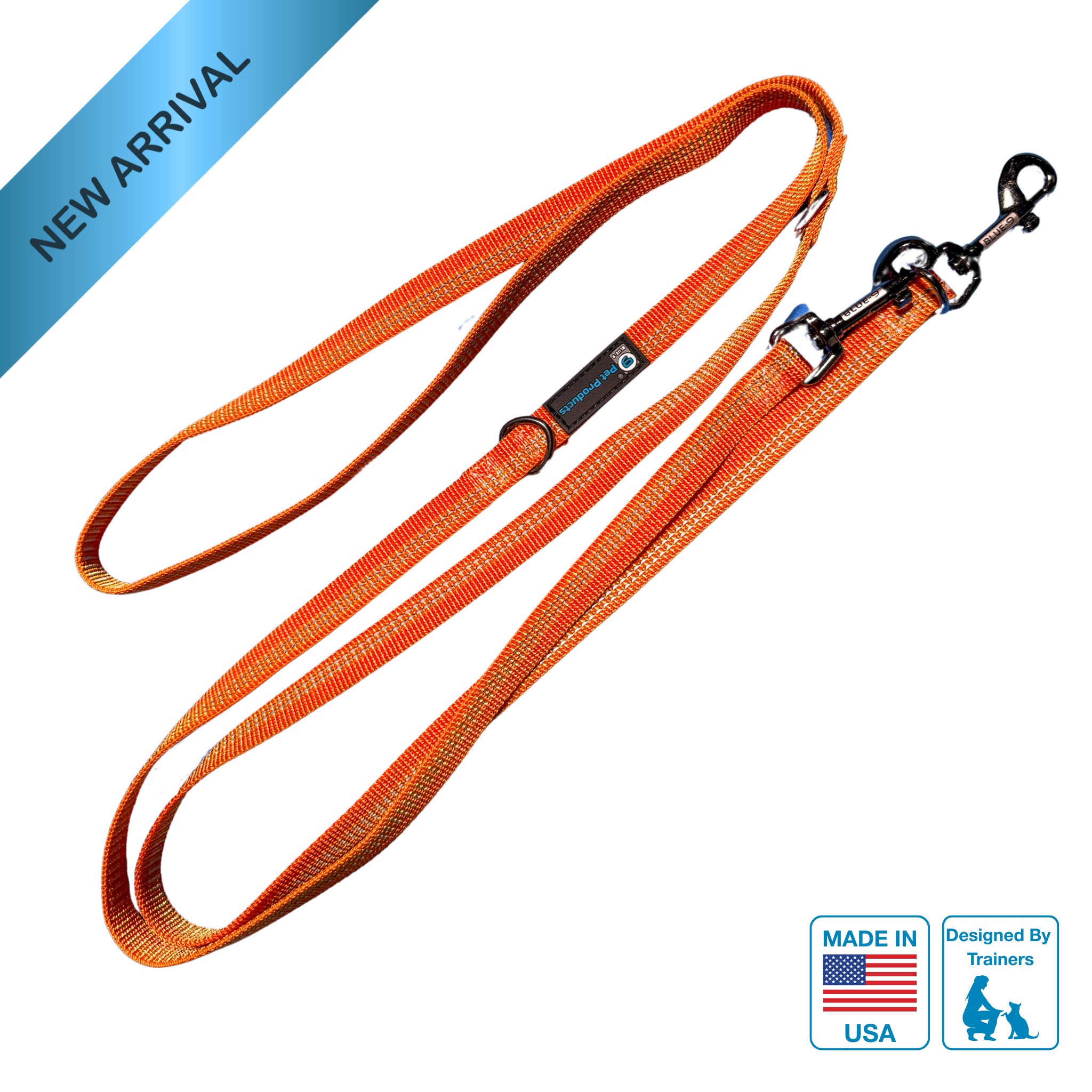 Reflective Multi-Function Leash