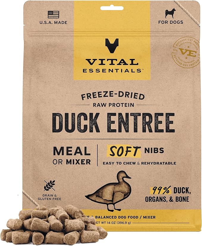 Vital Essentials Duck Entree Soft Nibs