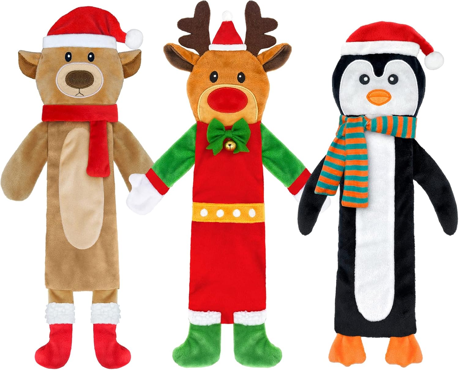 No Stuffing Holiday Dog Toy