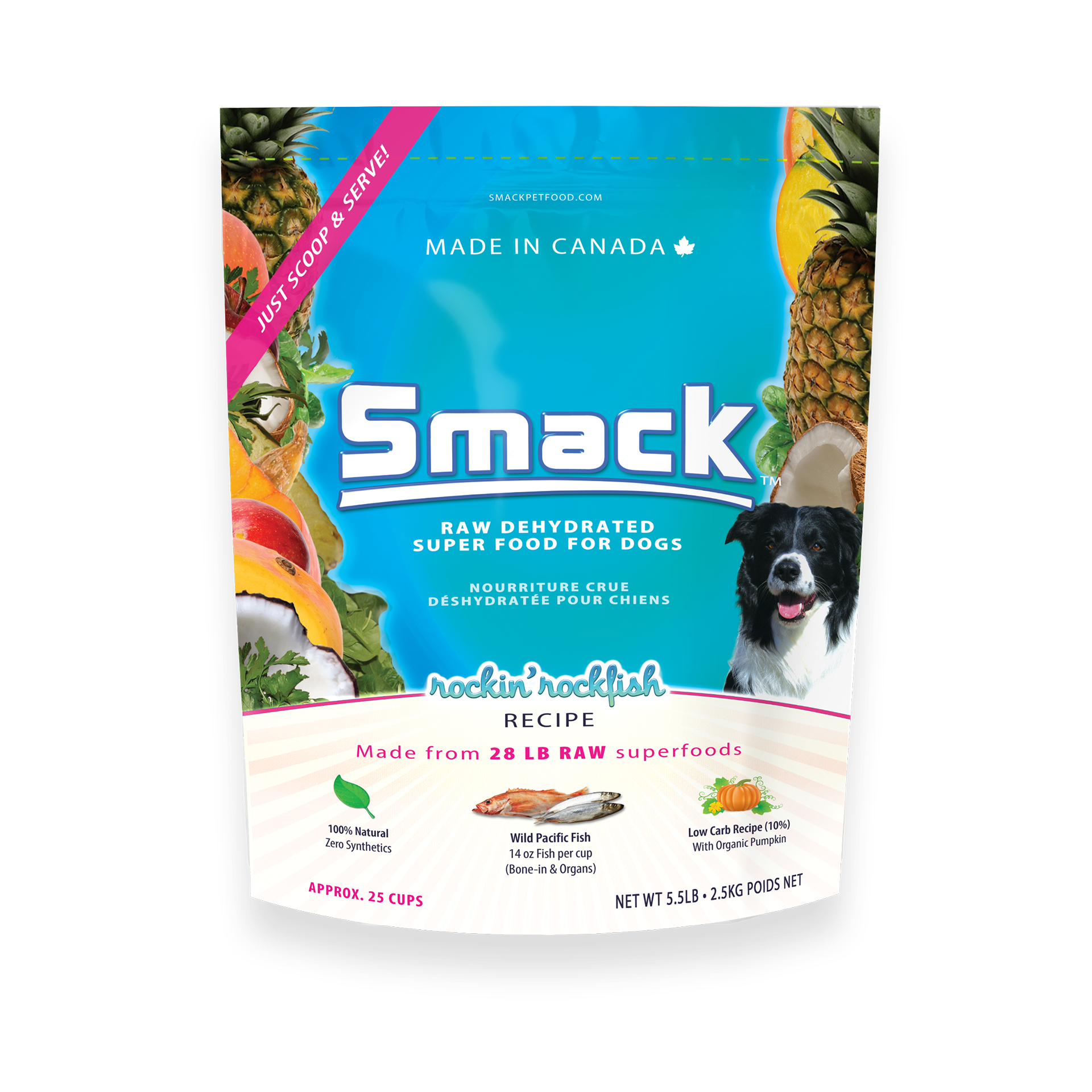 Smack Raw Dehydrated Rockfish Super Food